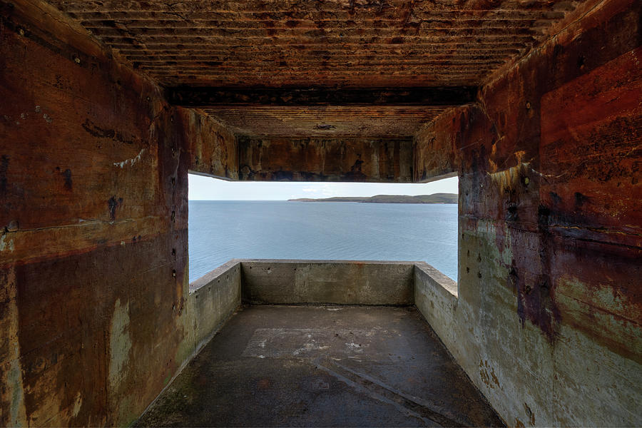 Cove Battery searchlight building #1 Photograph by Steev Stamford