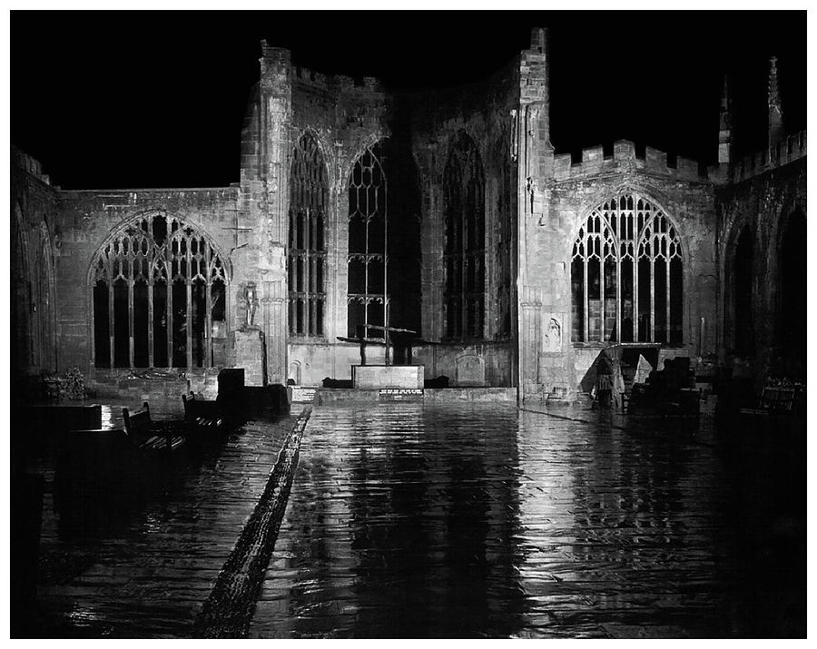 Coventry Cathedral Ruin #1 Photograph by Peter Turner - Fine Art America