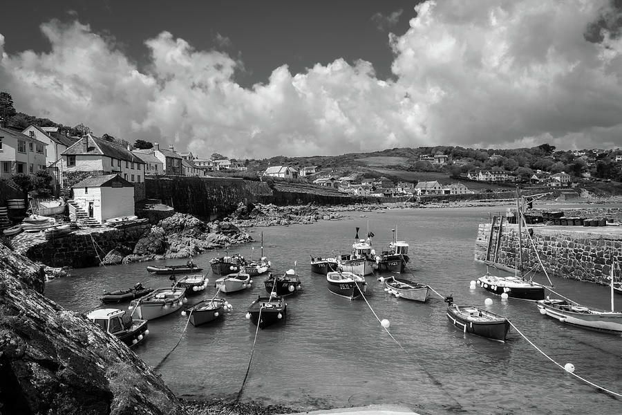 Coverack harbour on the Lizard Peninsula, Cornwall, UK #1 Photograph by Seeables Visual Arts