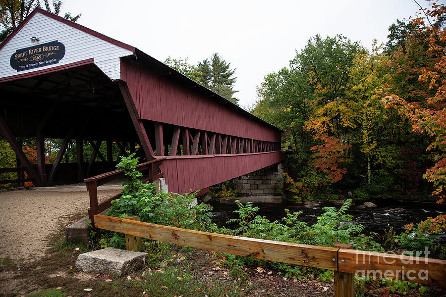 Covered Bridge #1 Photograph by Timothy Johnson