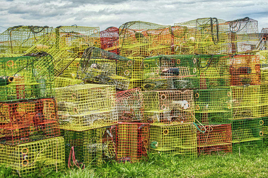 Crab Pots #2 Photograph by Jerry Gammon