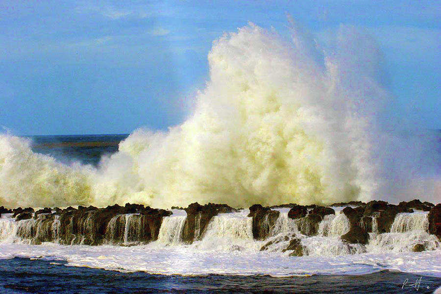 Crashing Waves #1 Photograph by Rick Harmon Shutterricky Photography Collections And