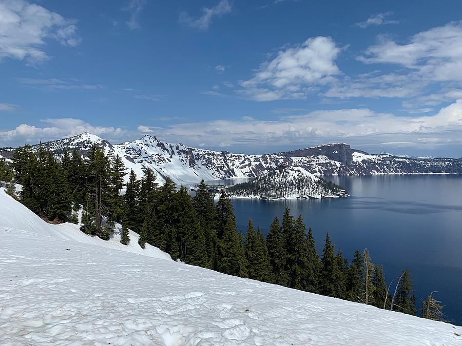 Crater Lake, Oregon #1 Photograph by Val Oconnor