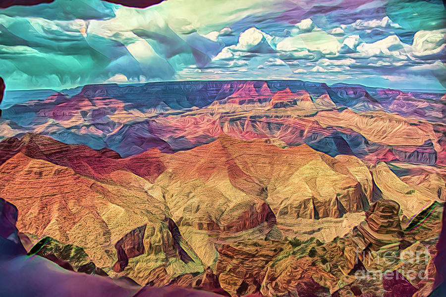Creative Series 2021 Grand Canyon WOW  #1 Photograph by Chuck Kuhn