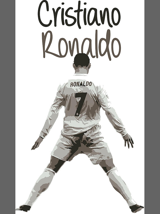 Cristiano Ronaldo Celebration Digital Art by Finn Oehlenschlager - Fine ...