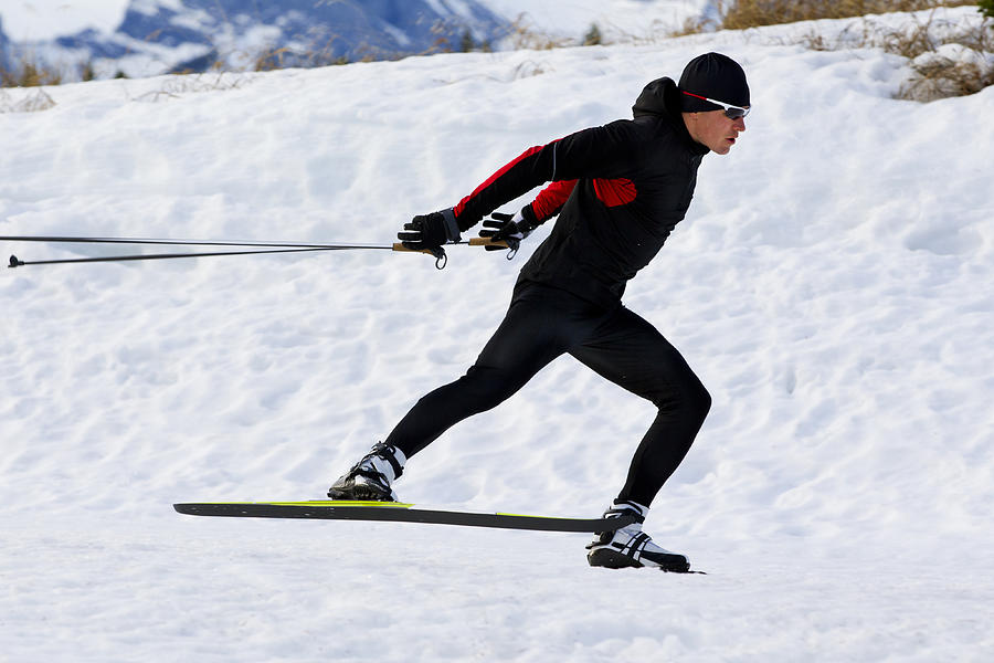 Cross-Country Skier #1 Photograph by GibsonPictures