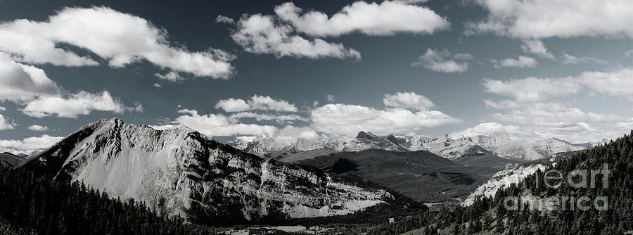 Black And White Photograph - Crowsnest Pass #1 by Jason M Sturms