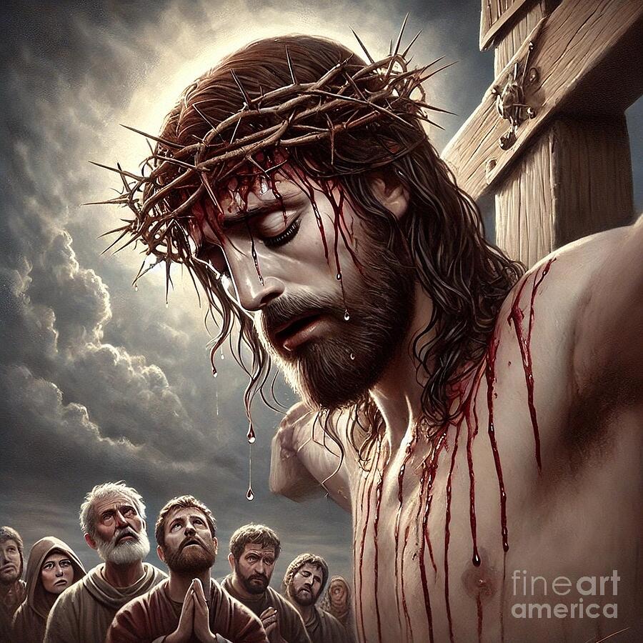 Crucifixion33 Digital Art by Steve Mitchell Crucifixion33 Digital Art by Steve Mitchell