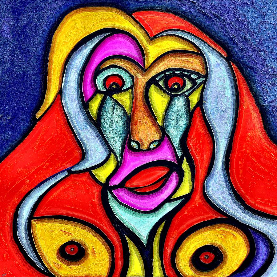 Crying Digital Art by Guy Salem - Fine Art America