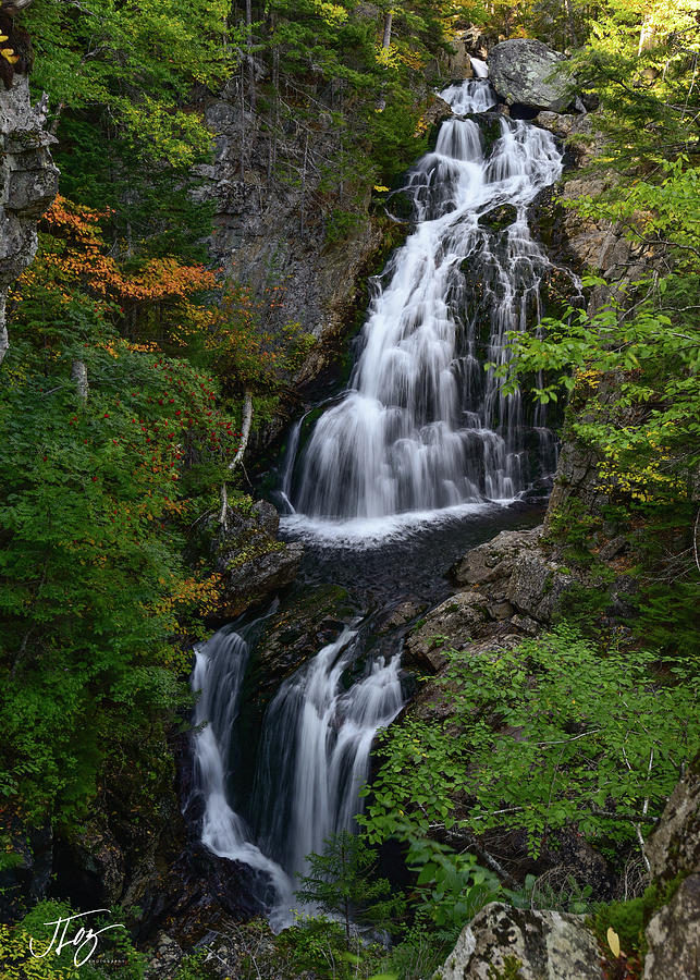 Crystal Cascade in Pinkham Notch, New Hampshire. Photograph by Jim ...