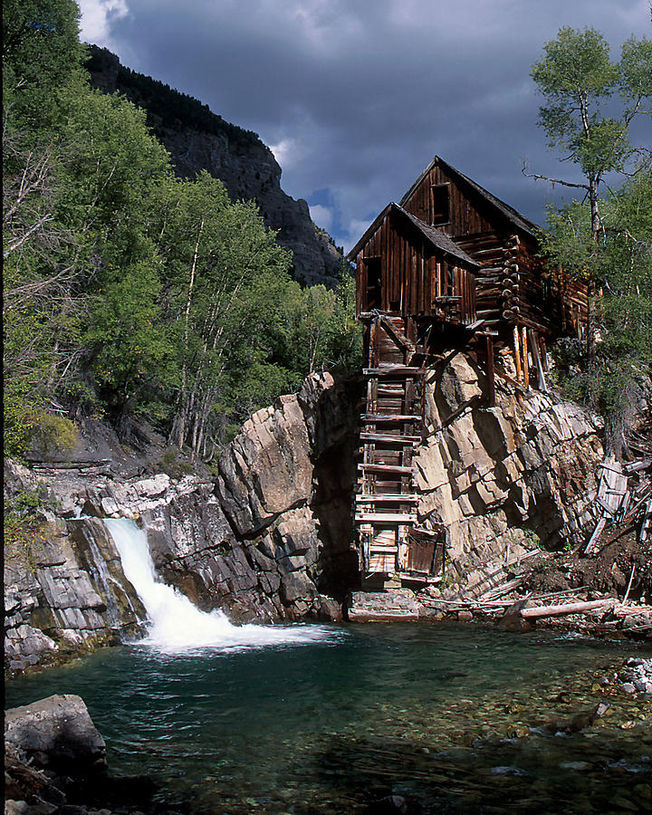 Crystal Mill Photograph by Del Hope - Fine Art America