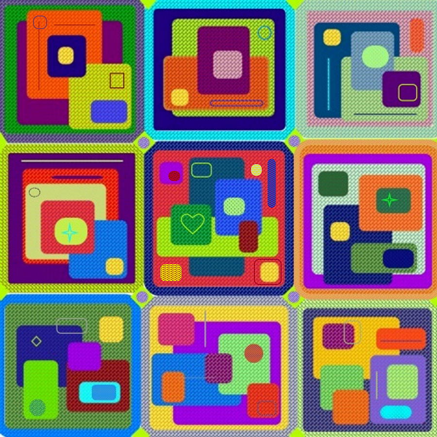 Cubexx #1 Digital Art by Designs By L
