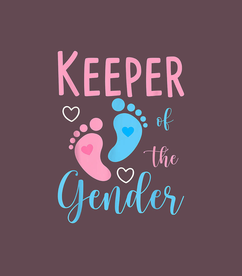 Cute Digital Art - Cute Keeper of Gender baby reveal party #1 by Dominic Cacey