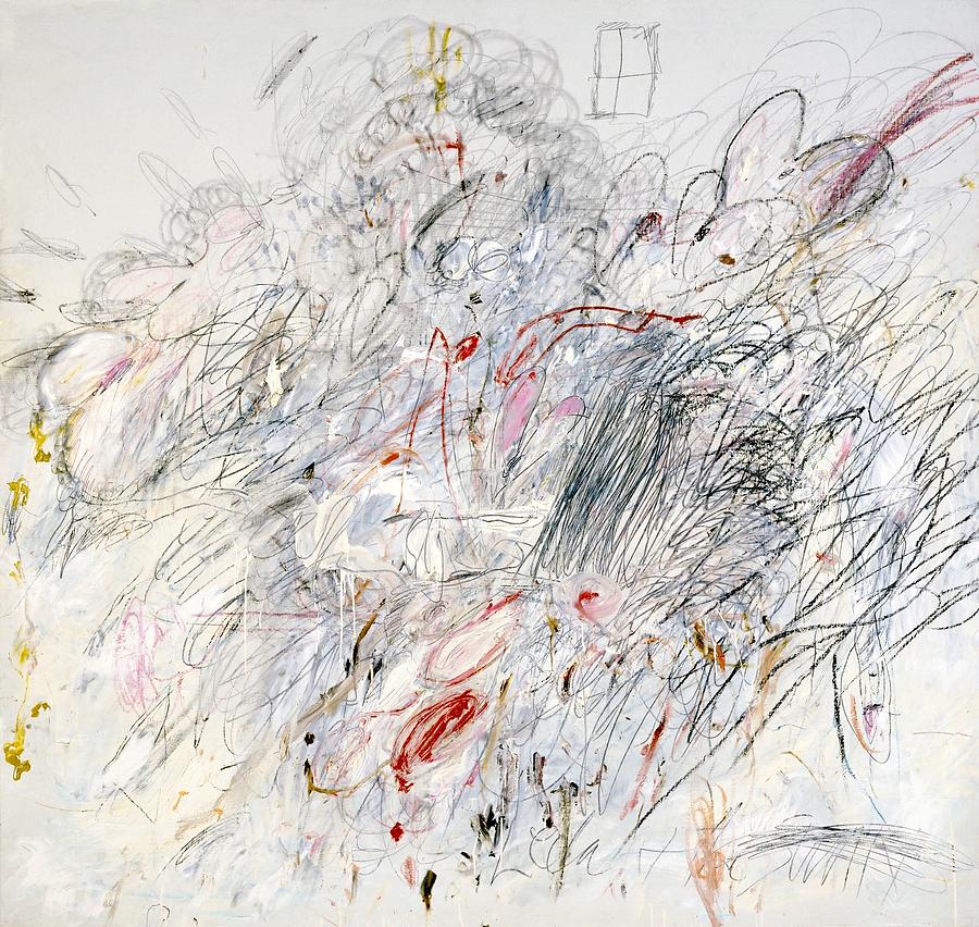Cy Twombly Painting - Cy Twombly, Leda and the Swan #1 by Dan Hill Galleries