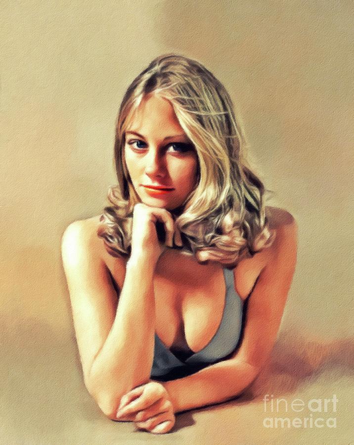 Cybill Shepherd, Actress Painting by Esoterica Art Agency.