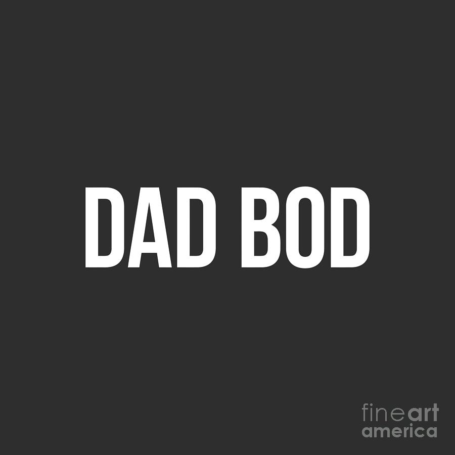 Dad Bod Drawing by Wardi Firgantoro | Fine Art America