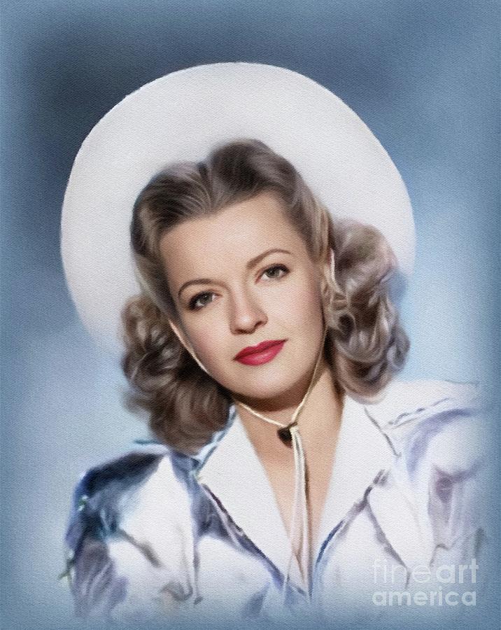 Dale Evans, Actress Painting by John Springfield - Fine Art America