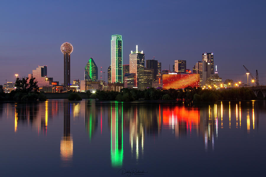 Dallas Blue Hour Photograph by Debby Richards - Fine Art America