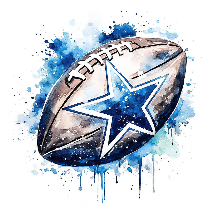 Dallas Cowboys Football Digital Art by Athena Mckinzie - Fine Art America