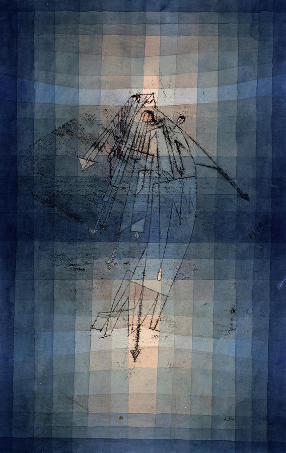 Paul Klee Painting - Dance of Moth #1 by Paul Klee