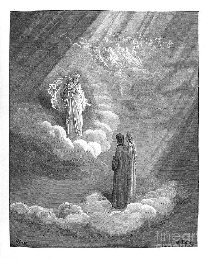 Dante Paradise by Gustave Dore u9 Photograph by Historic illustrations ...