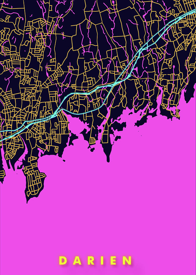 Darien, CT, USA Drawing by Leith Huber Fine Art America