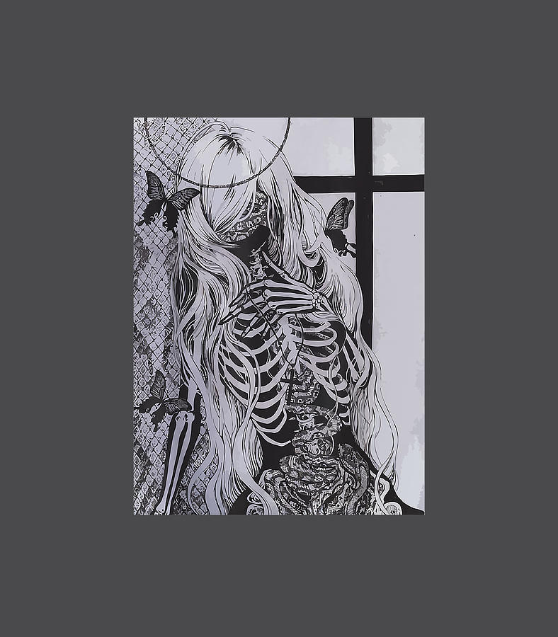 Dark Art Grunge Goth Occult Gothic Aesthetic Girl Horror Digital Art by ...