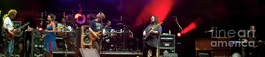 Dark Star Orchestra at Gathering of the Vibes #1 Photograph by David Oppenheimer