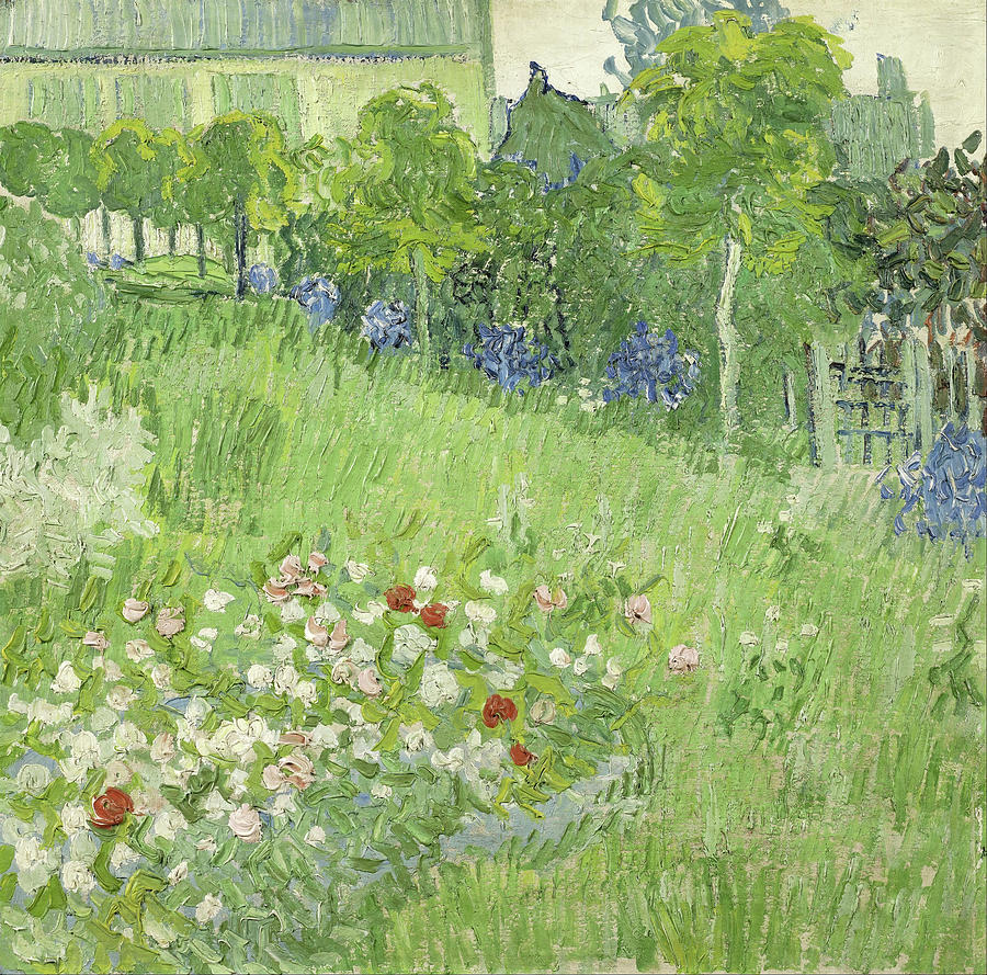 Vincent Van Gogh Painting - Daubignys garden #1 by Vincent Van Gogh