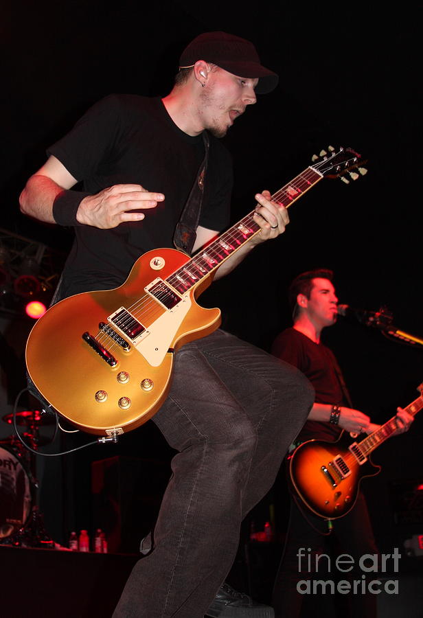 Dave Brenner - Theory of a Deadman #1 Photograph by Concert Photos ...