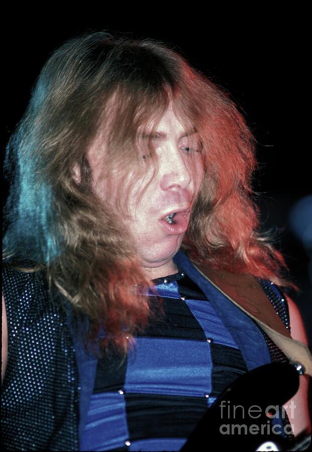 Dave Murray Iron Maiden Photograph By Concert Photos Fine Art America 5139