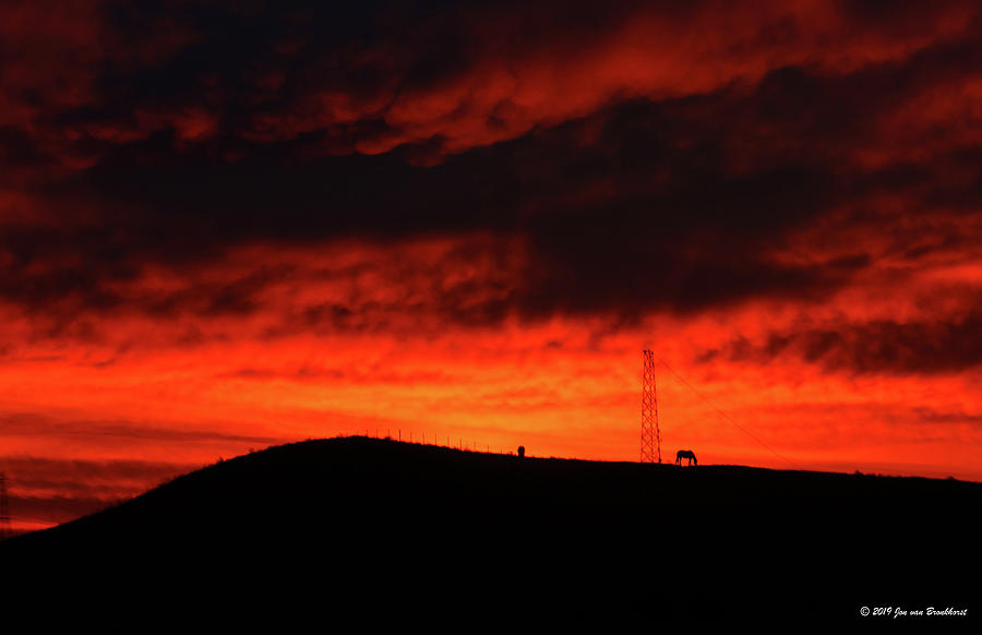 Dawn's Early Light - Central Valley Photograph By Jon Van Bronkhorst 