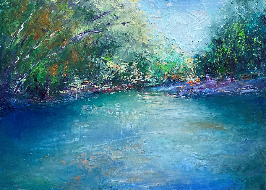 Day on the River #1 Painting by Shannon Grissom