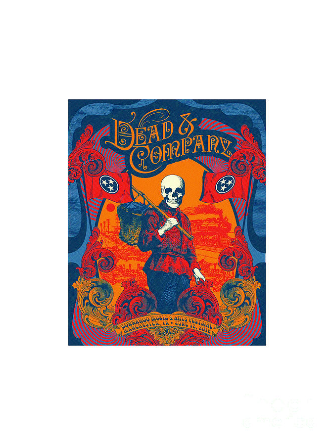 Dead And Company Digital Art by Kasand Gear Pixels