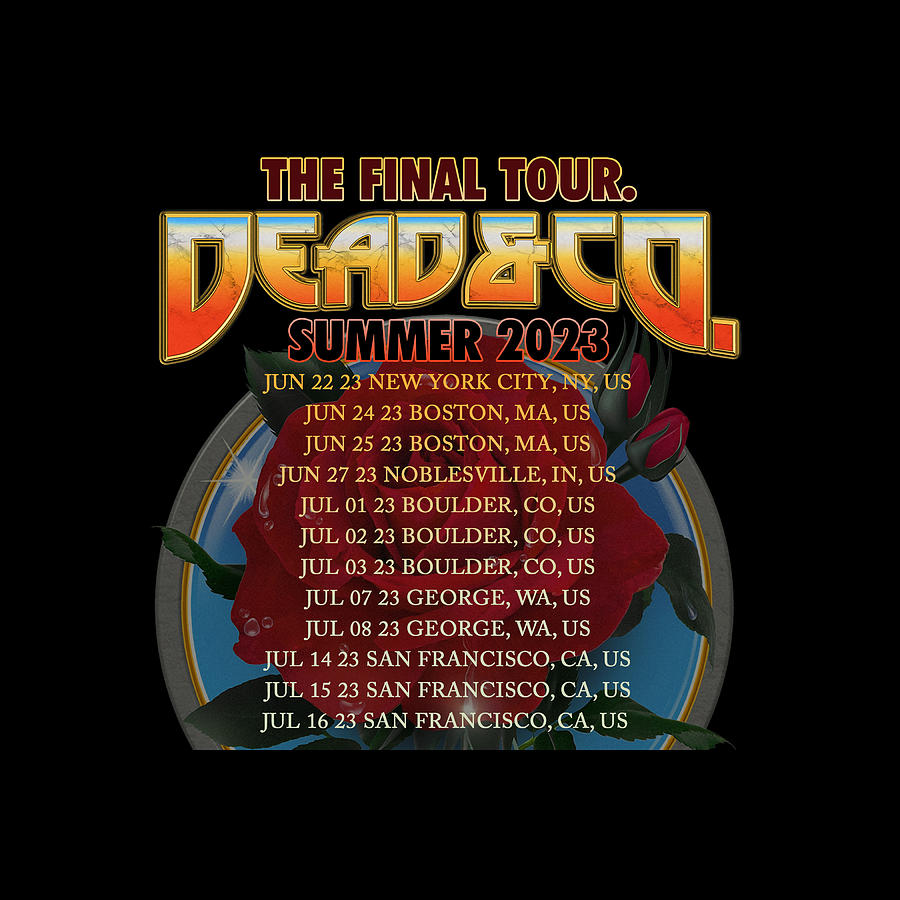 Dead Company The Final Tour 2023 Digital Art by Tiktikcu - Fine Art America