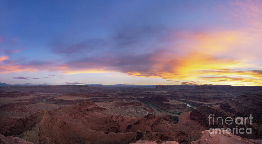 Dead Horse Point Panorama  #1 Photograph by Michael Ver Sprill
