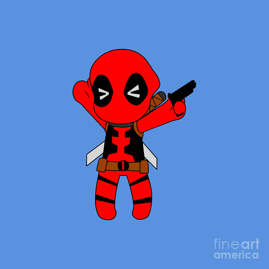 Deadpool Drawing Tutorial - How to draw Deadpool step by step