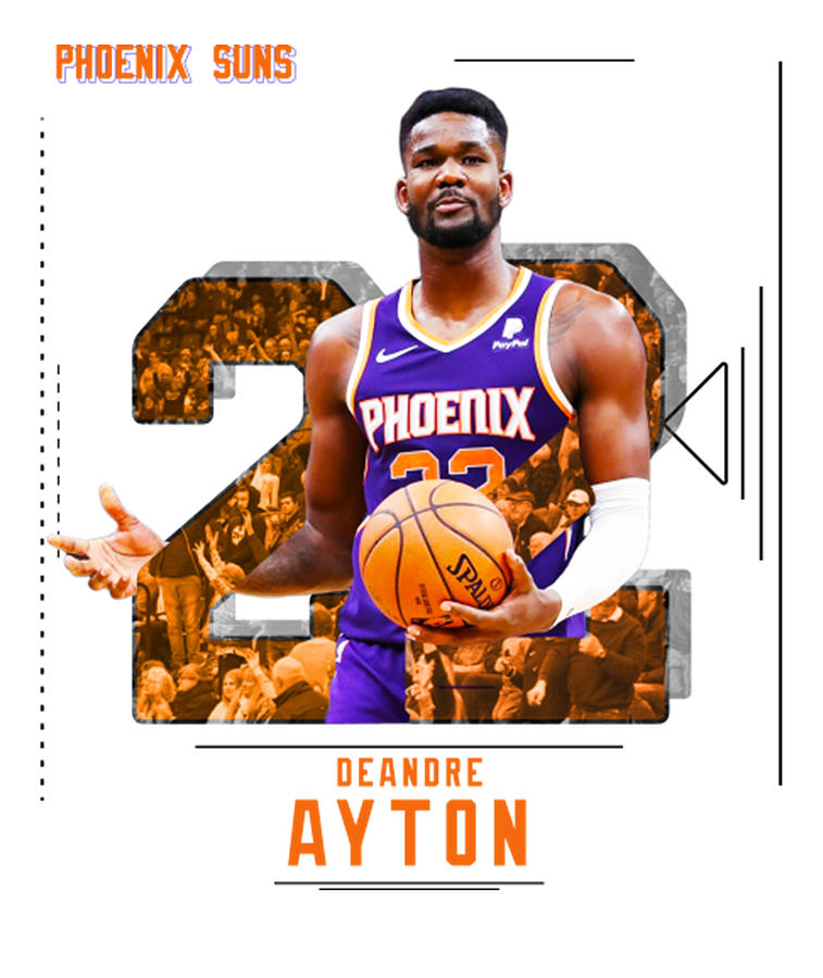 Deandre Ayton Digital Art by Kelvin Kent Fine Art America