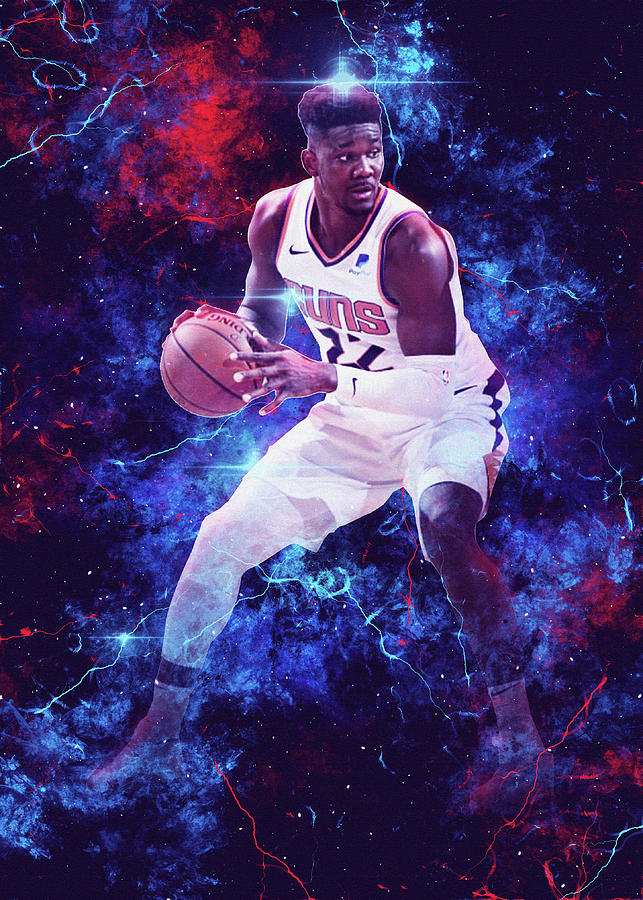 Deandre Ayton Digital Art by Yoyo Di