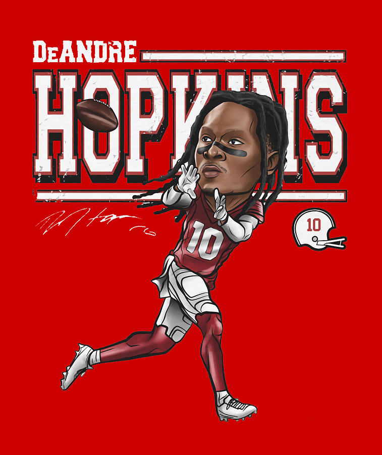 Deandre Hopkins Cartoon Digital Art By Kelvin Kent Fine Art America 