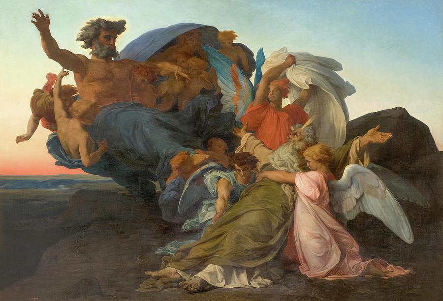 Alexandre Cabanel Painting - Death of Moses by Alexandre Cabanel by Mango Art