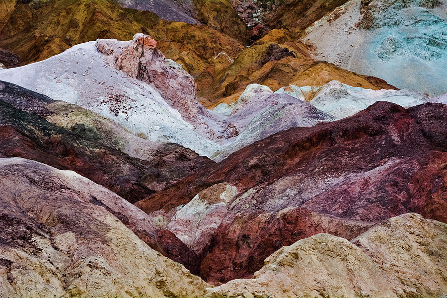 Death Valley Artist Palette Landscape Photograph by Kyle Hanson