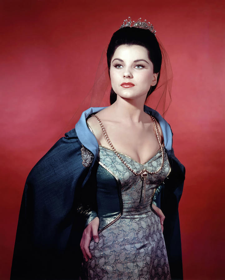 DEBRA PAGET in PRINCE VALIANT -1954-, directed by HENRY HATHAWAY. #1 Photograph by Album DEBRA PAGET in PRINCE VALIANT -1954-, directed by HENRY HATHAWAY. #1 Photograph by Album