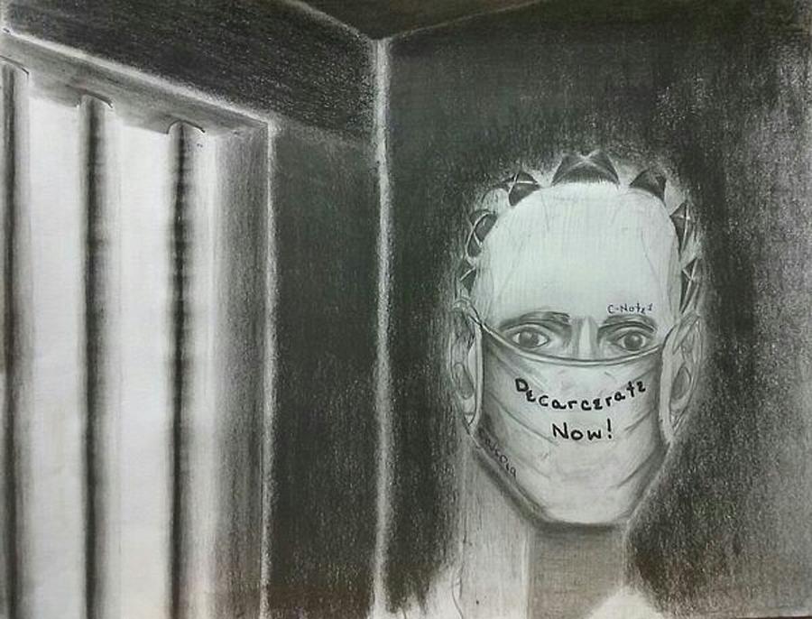 Decarcerate Now Drawing by Donald C-Note Hooker Decarcerate Now Drawing by Donald C-Note Hooker
