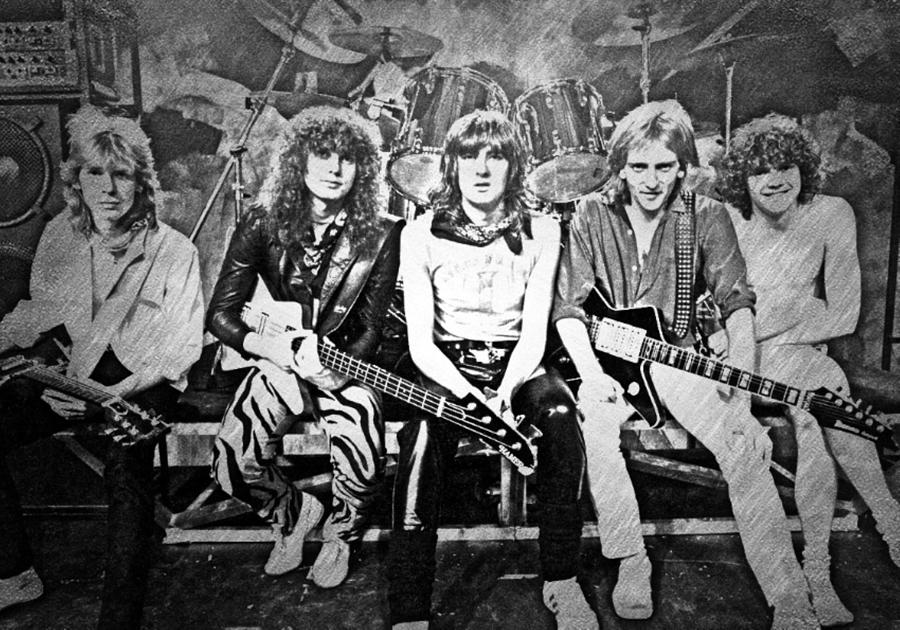 Def Leppard Sketch Art Drawing by Dead Cwtchy | Pixels