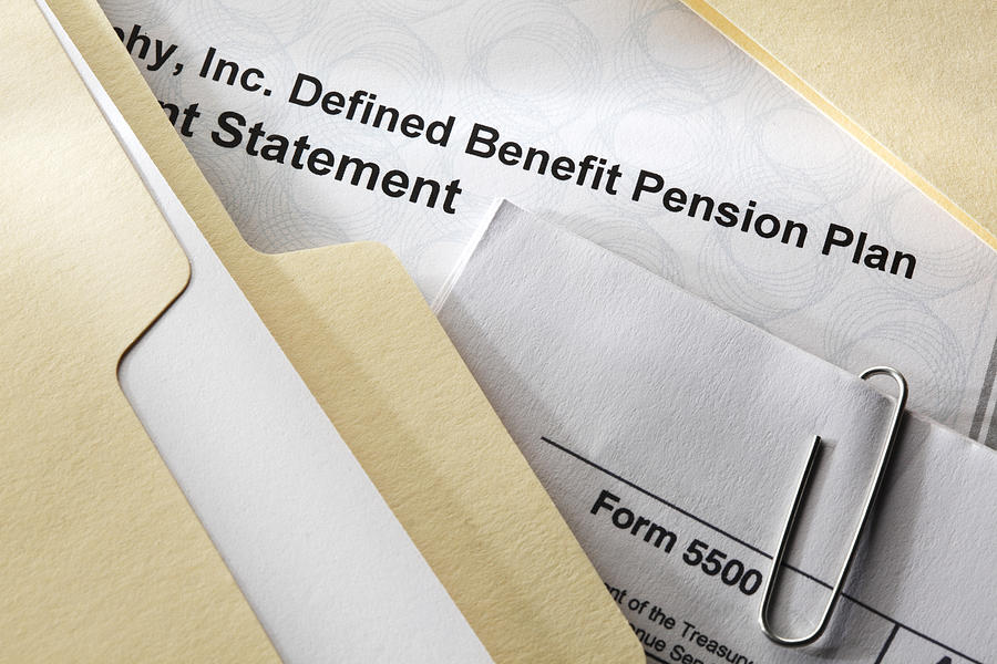 Defined Benefit Plan Documents #1 Photograph by Dny59