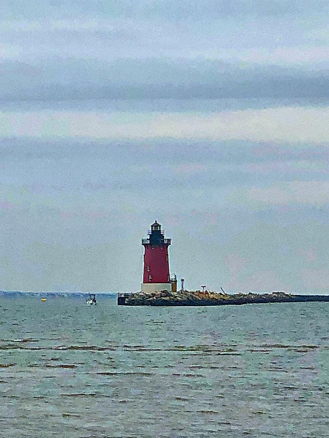 Delaware Breakwater Lighthouse #1 Photograph By William E Rogers - Pixels