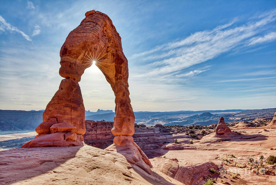 Delicate Arch Arches National Park Utah #1 Photograph by Dustin K Ryan