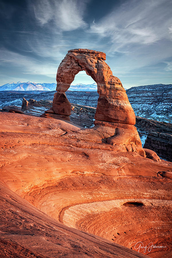 Delicate Arch #1 Photograph by Gary Johnson