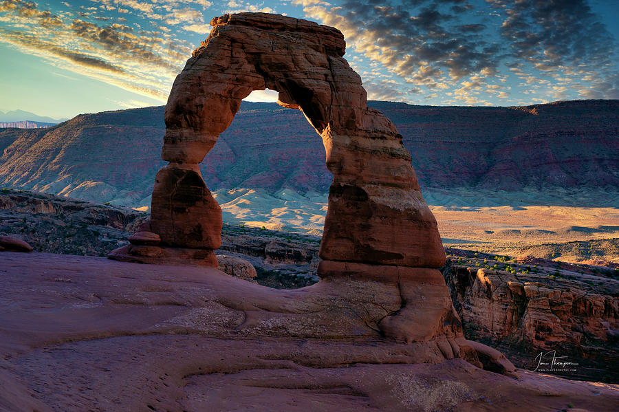 Arches National Park Photograph - Delicate Arch by Jim Thompson